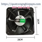 Quạt tản nhiệt 20cm 220V