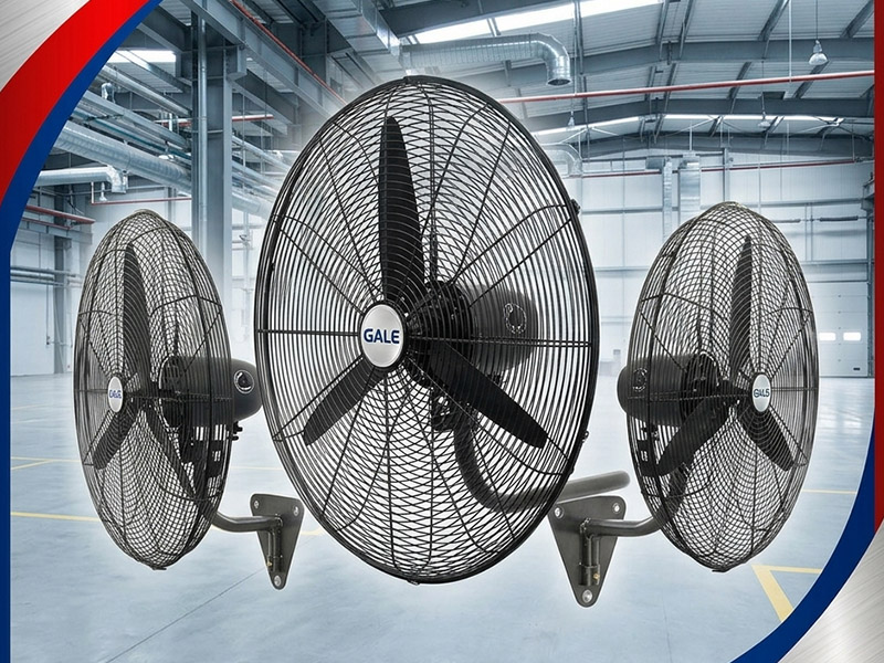 Lắp đặt quạt treo tường công nghiệp